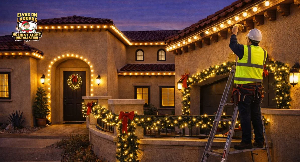 christmas light installation cost factors home lighting